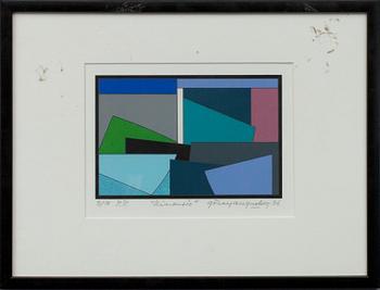 GÖRAN AUGUSTSON, serigrafi, sign. och dat. -96, numr. 3/10 P.P.