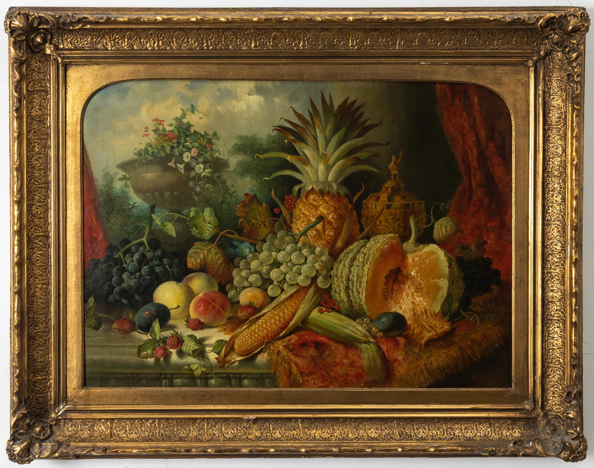 George Lance, hans art, Fruktstilleben.