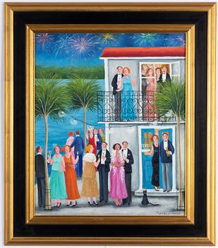 Pernilla Stappe, Nyårsfirandet.