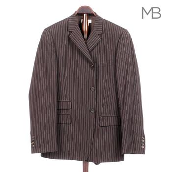 DRIES VAN NOTEN, suit with jacket and pants, size 52.