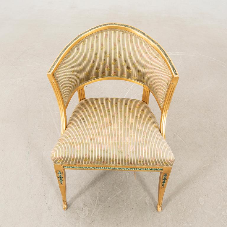 Armchair, Gustavian, Stockholm, circa 1800.