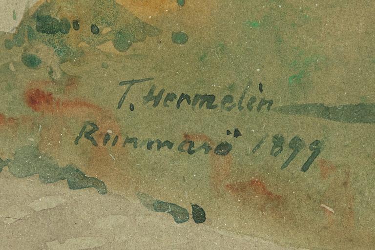 Tryggve Hermelin, Från Runmarö.