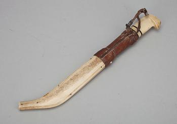 PUUKKO-KNIV, sign. Johannes Lauri, Rovaniemi. Ca 1930.