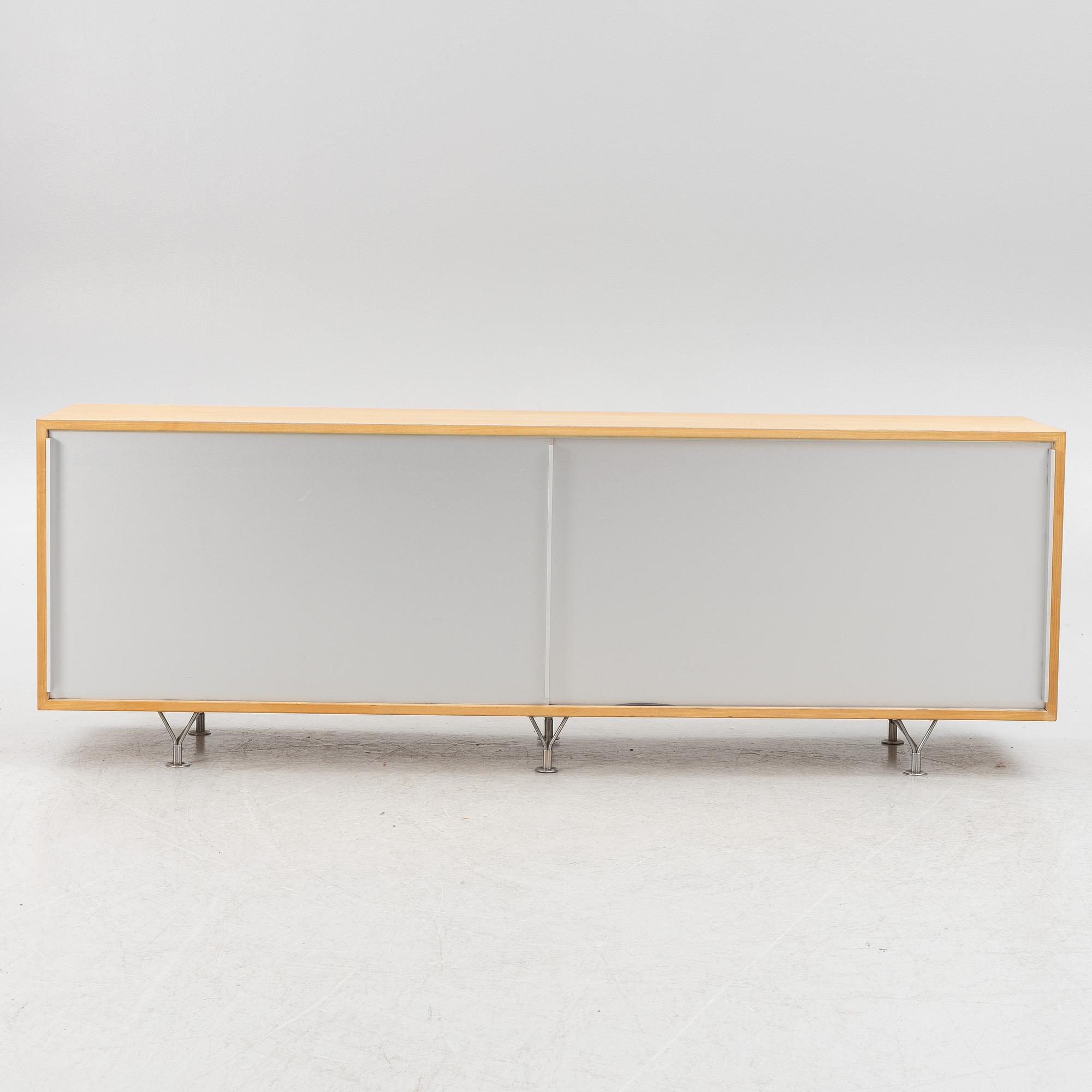 Bruno Mathsson, a "MI 806" sideboard, Bruno Mathsson International, Värnamo, Sweden.