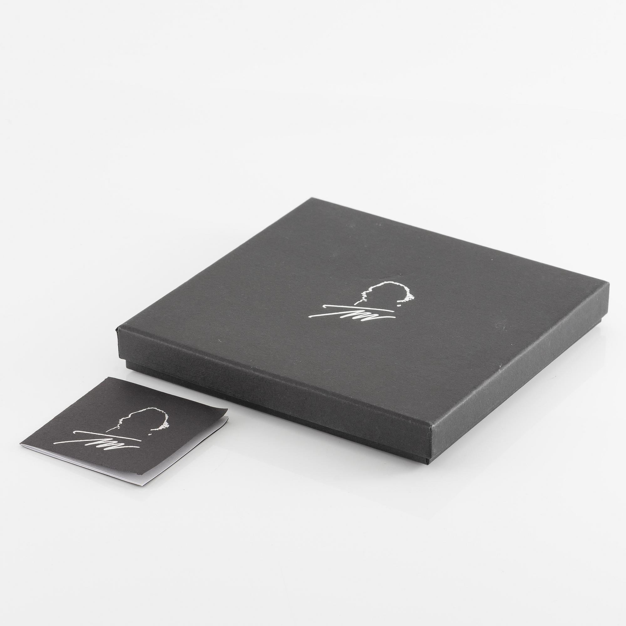 Tapio Wirkkala, pendant with chain "Moon Slice", sterling silver, for Kultakeskus.