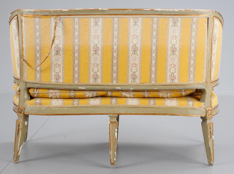 A probably Italian 18th century sofa.