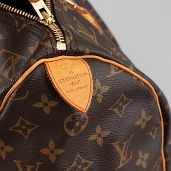 LOUIS VUITTON, a "Speedy 35" monogram canvas handbag.