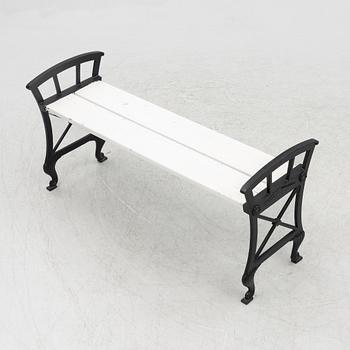 Folke Bensow, bänk, "Parkbänk nr 2", Näfveqvarns bruk.