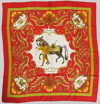 HERMÈS, "Cheval Turc", scarf.