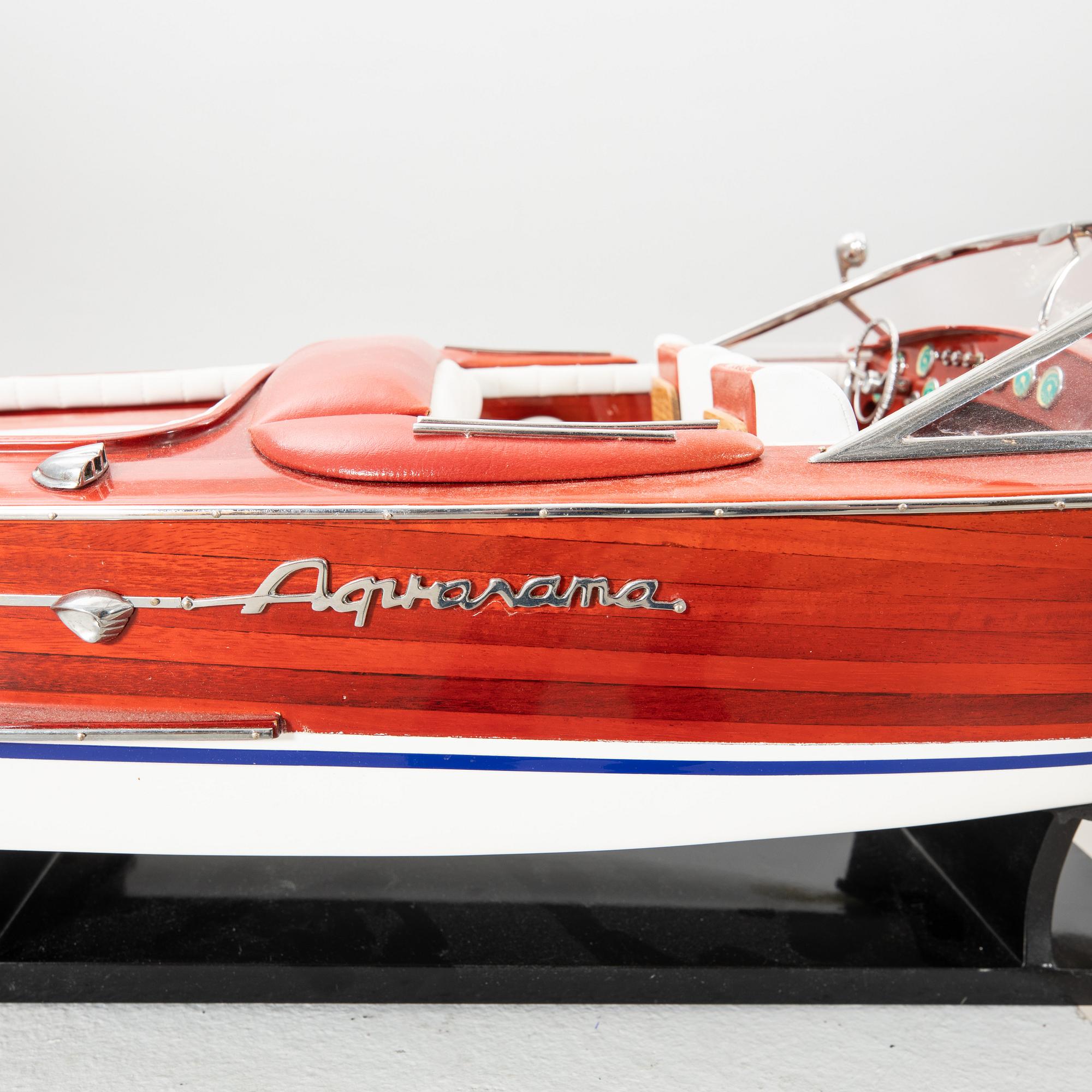 Båtmodell, "Riva Aquarama special" 2000-tal.