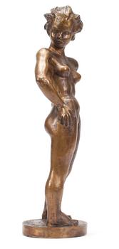 SIGGE BERGGREN, skulptur, brons, signerad.