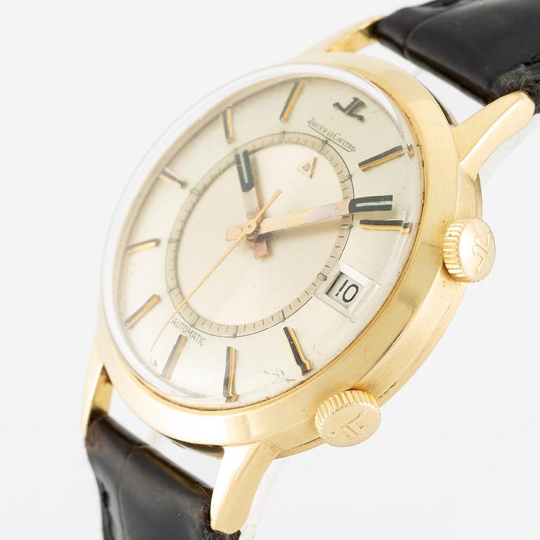 Jaeger-LeCoultre, Memovox, wristwatch, 37 mm.