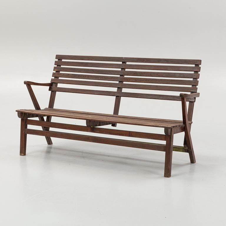 Carl Malmsten, a set of 'Bergshamra' garden furniture, Igelstaverken (5 pieces).