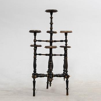 Flower pedestal, circa 1900.