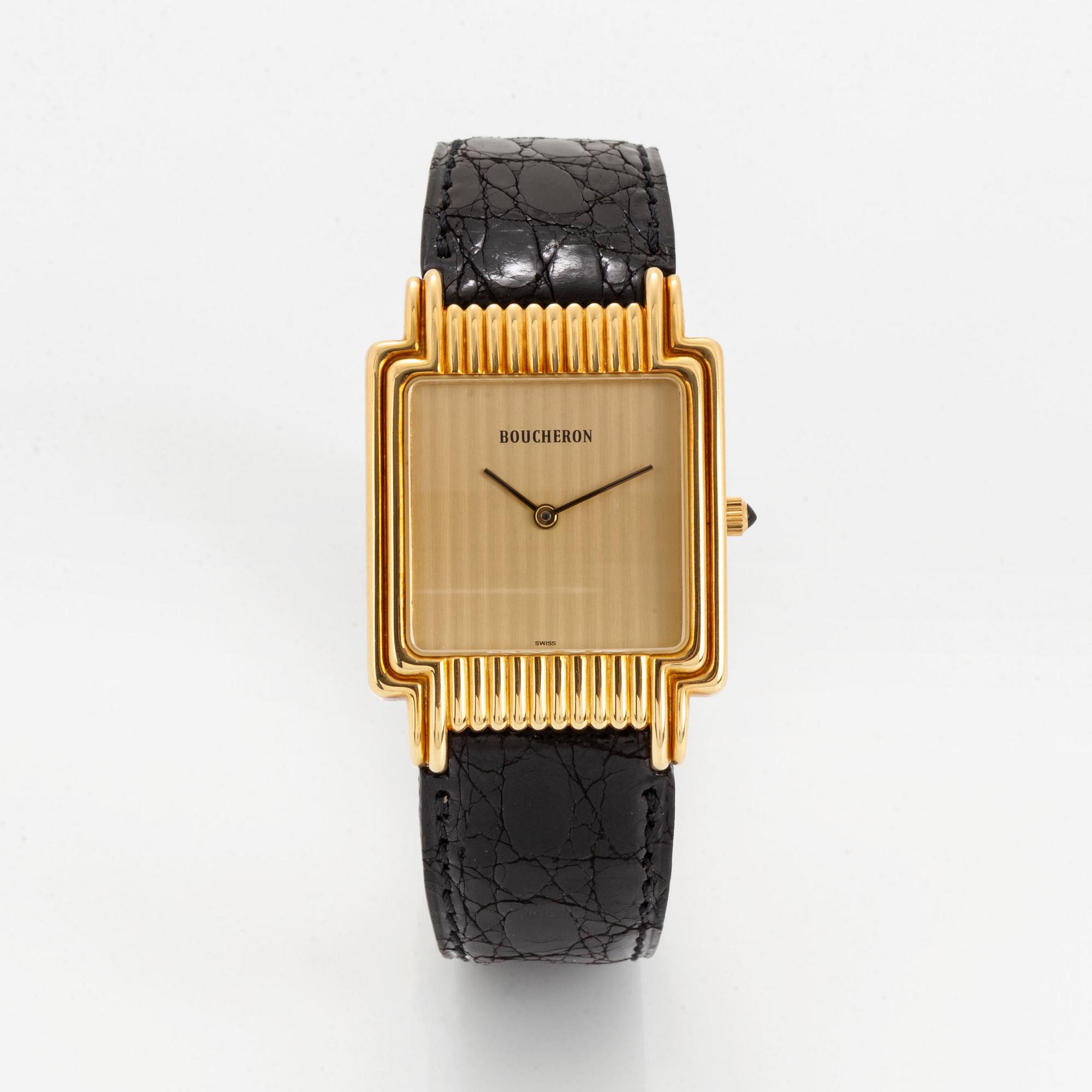 Boucheron, wristwatch, 27 x 36 mm.