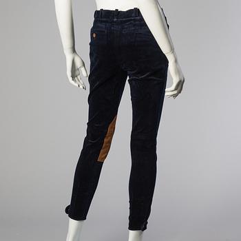 Three pair of trosers by Ralph Lauren.