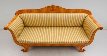 SOFFA, senempire, 1800-talets mitt.