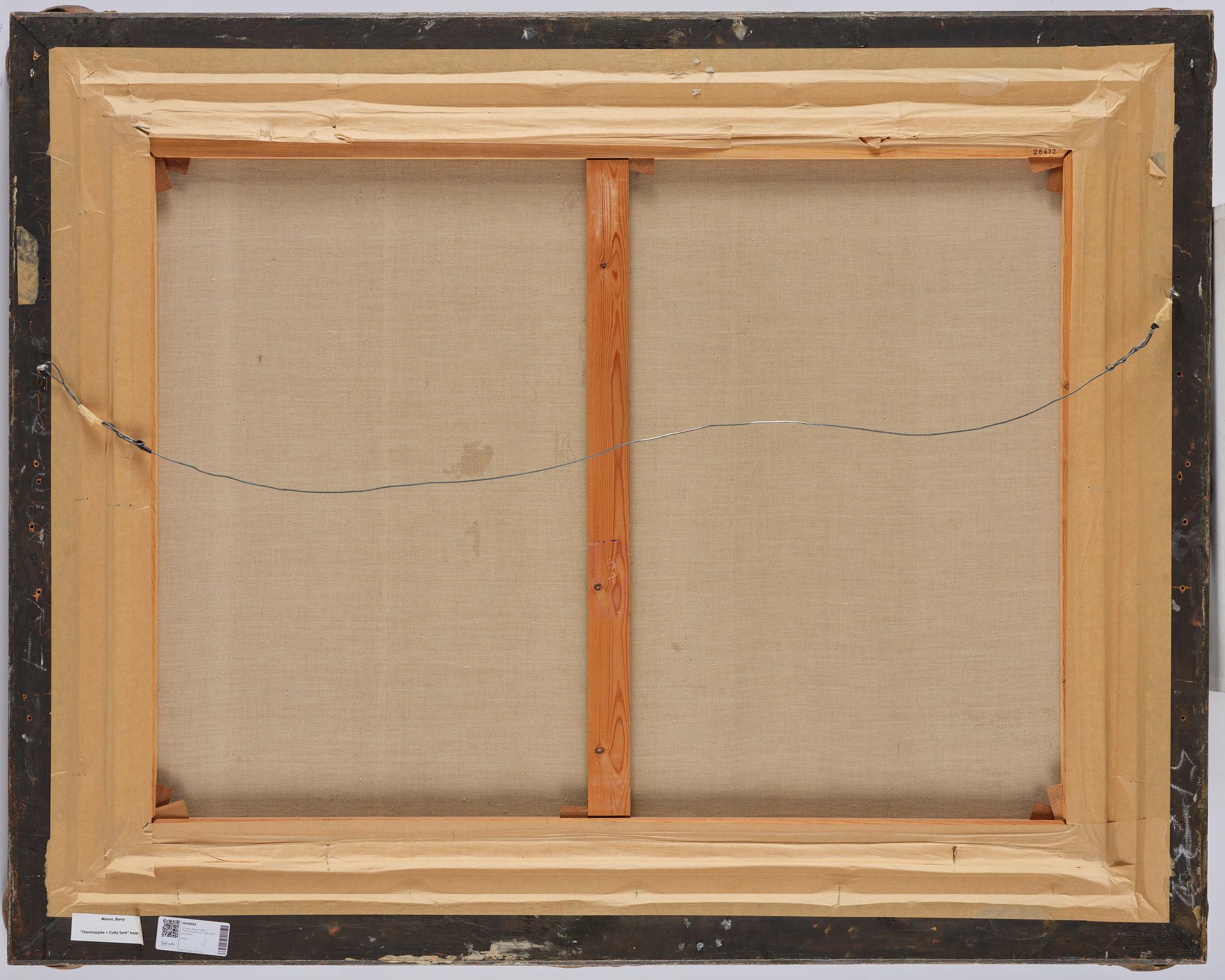 Barry Mason (1947-), "Thermopylae" and "Cutty Sark" racing.