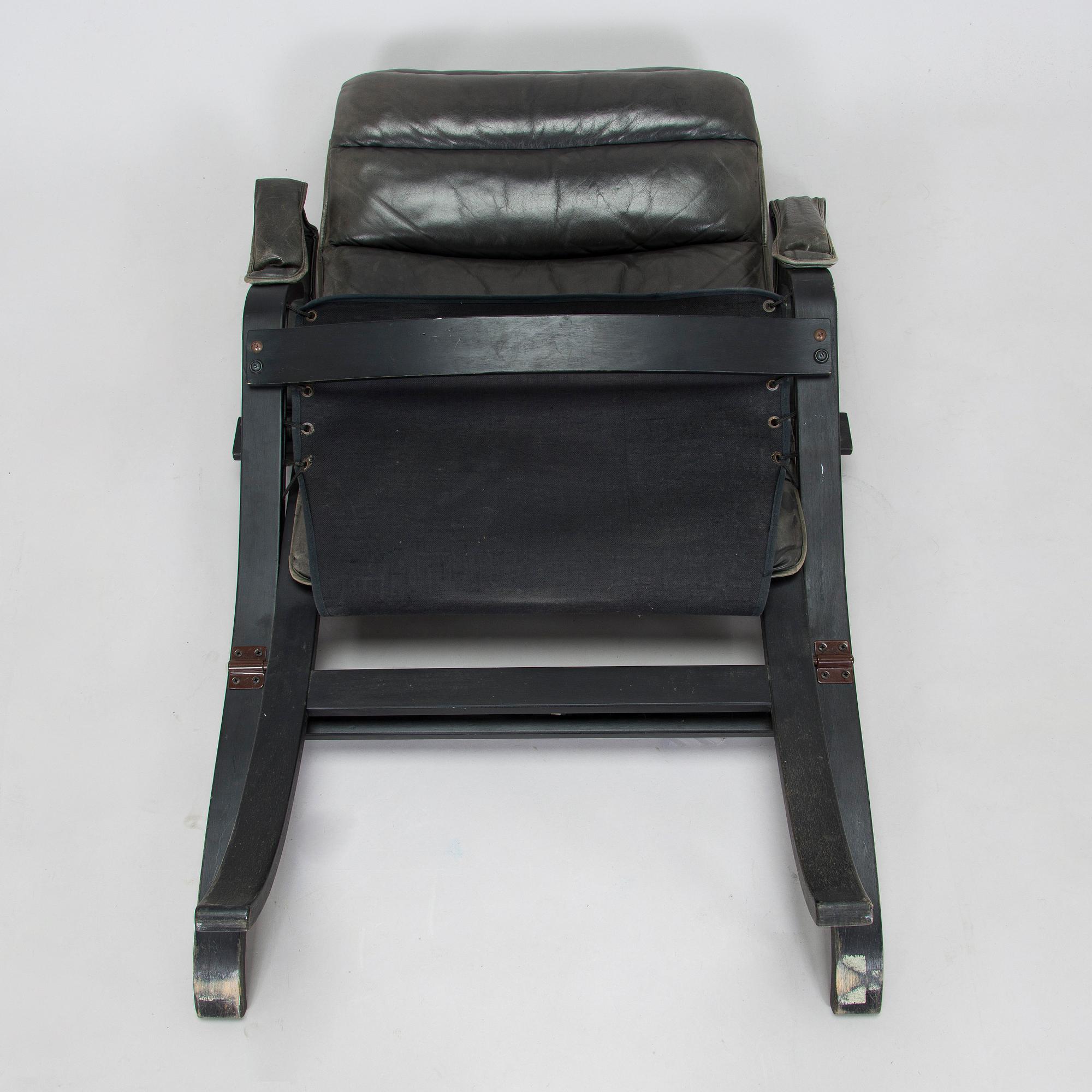 Ingmar Relling, nojatuoli, "Flex" valmistaja Westnofa, Norja, 1970-luku.