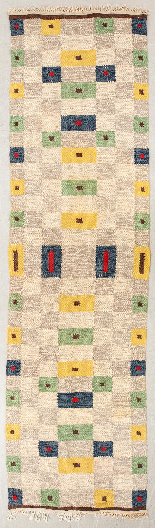 Matta rölakan galleri 1940-tal ca 339x89 cm.