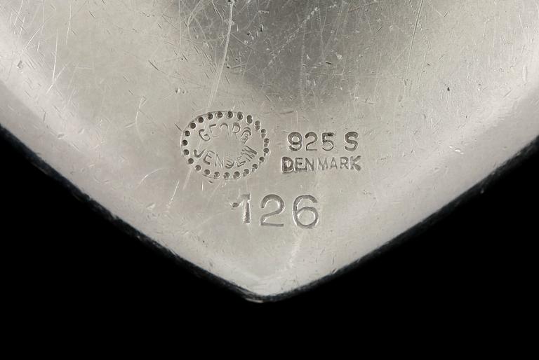 HÄNGSMYCKE, sterling silver, Henry Heerup för Georg Jensen.