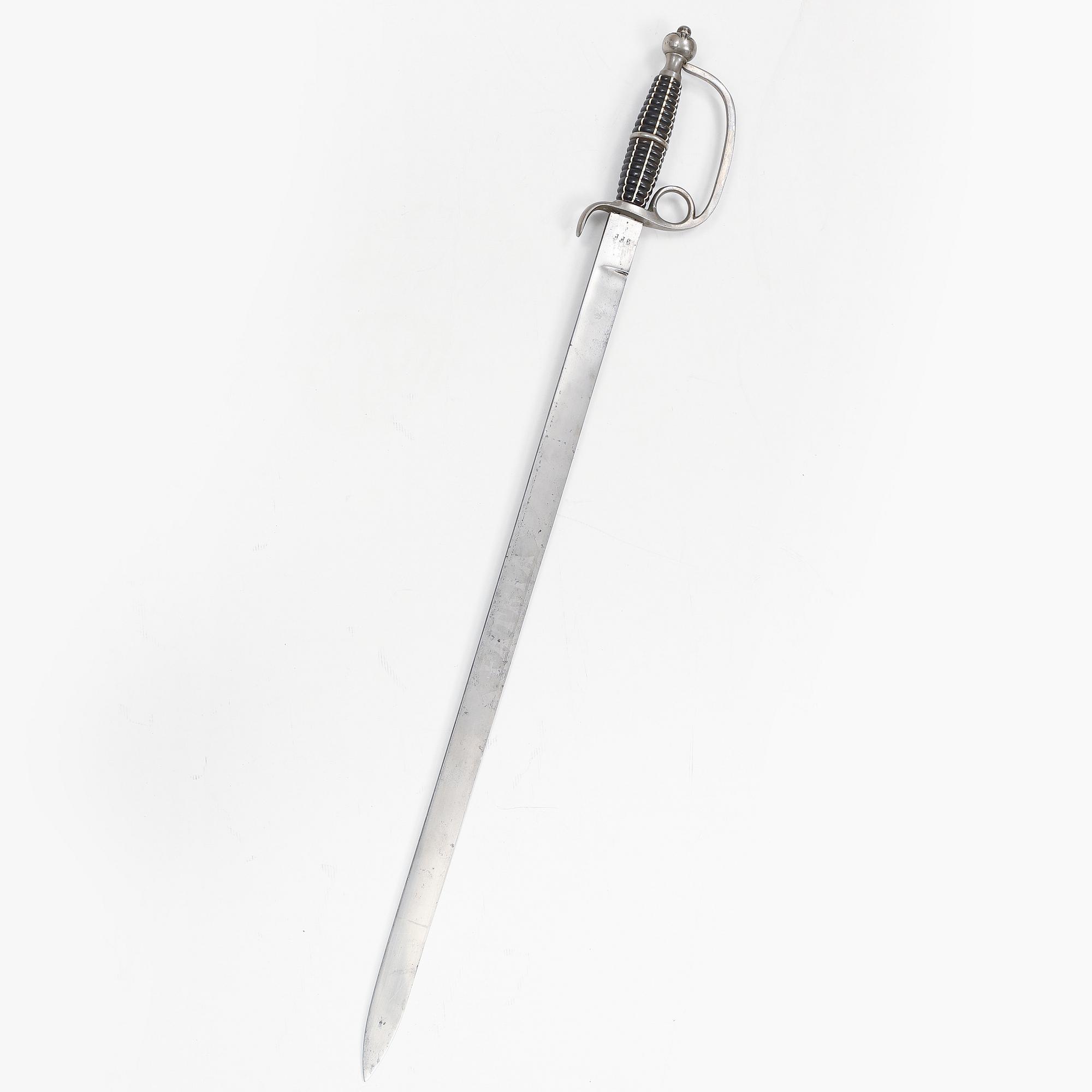 A German sabre and a hunting sword.