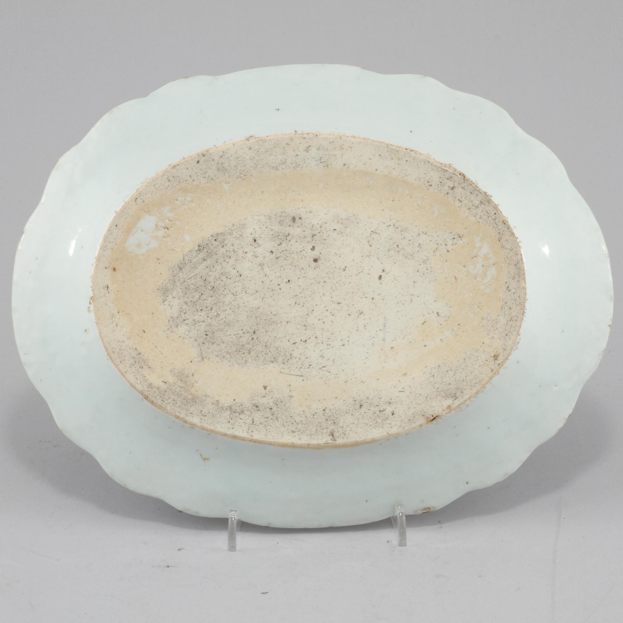 TALLRIK, porslin, Kina, 1700-tal.