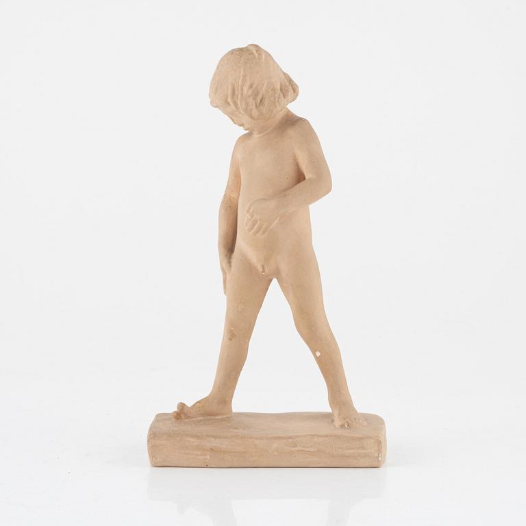 Christian Eriksson, a plaster sculpture, signed.