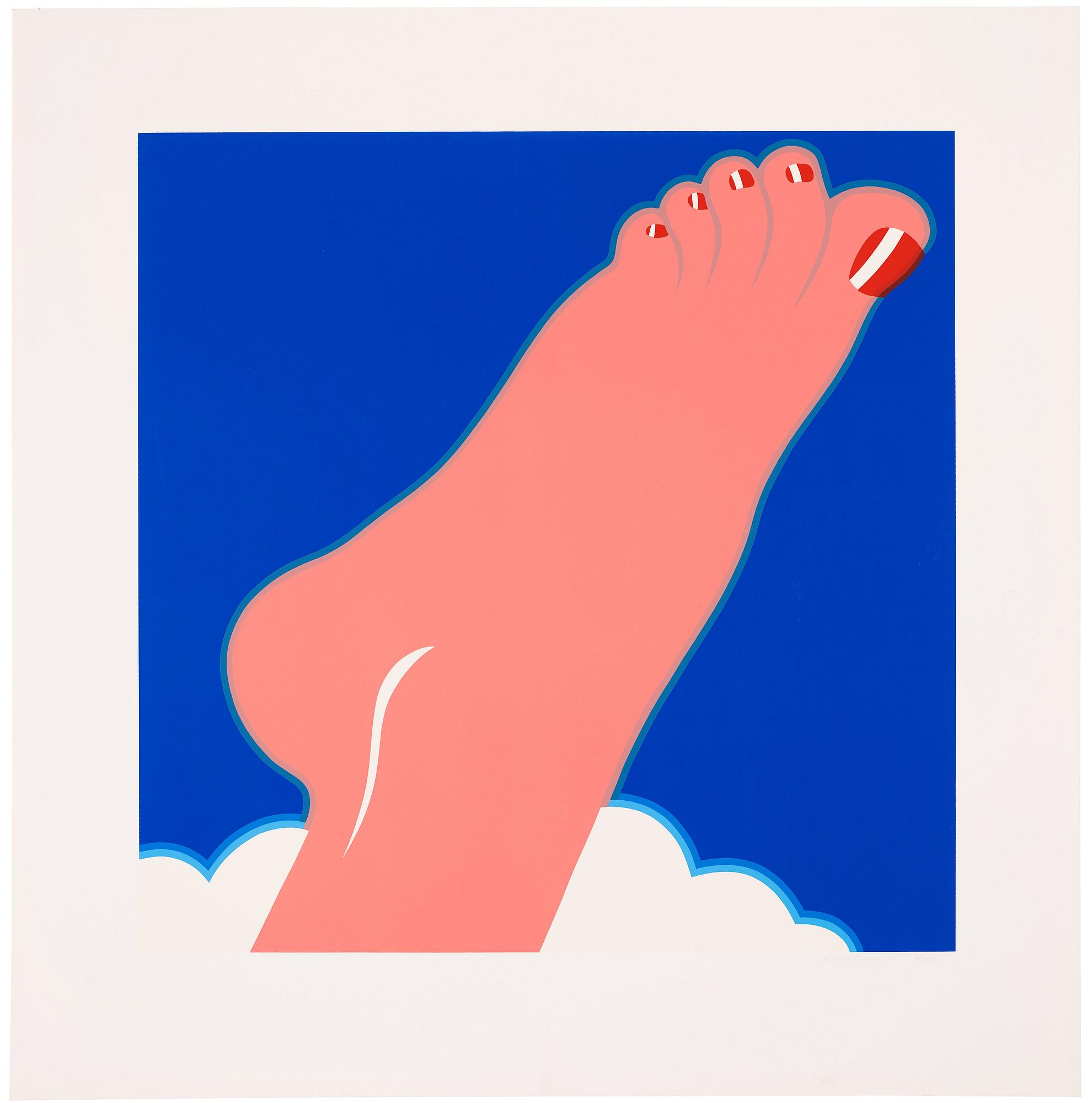 Tom Wesselmann, "Seascape (Foot)" from "Edition 68".
