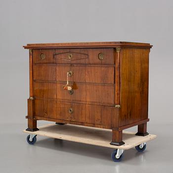 An early 19th century, Empire secretaire cabinet.