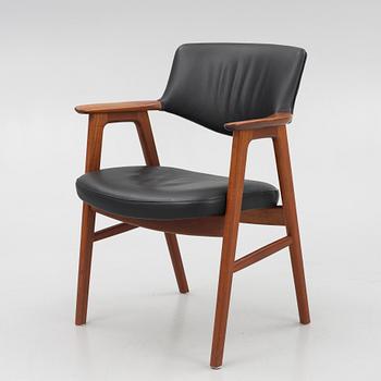 Erik Kirkegaard, karmstol, Høng Stolefabrik, Danmark, 1960-tal.
