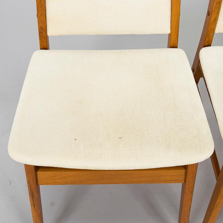 Four Danish chairs by Gangsö furniture, late 20th century.