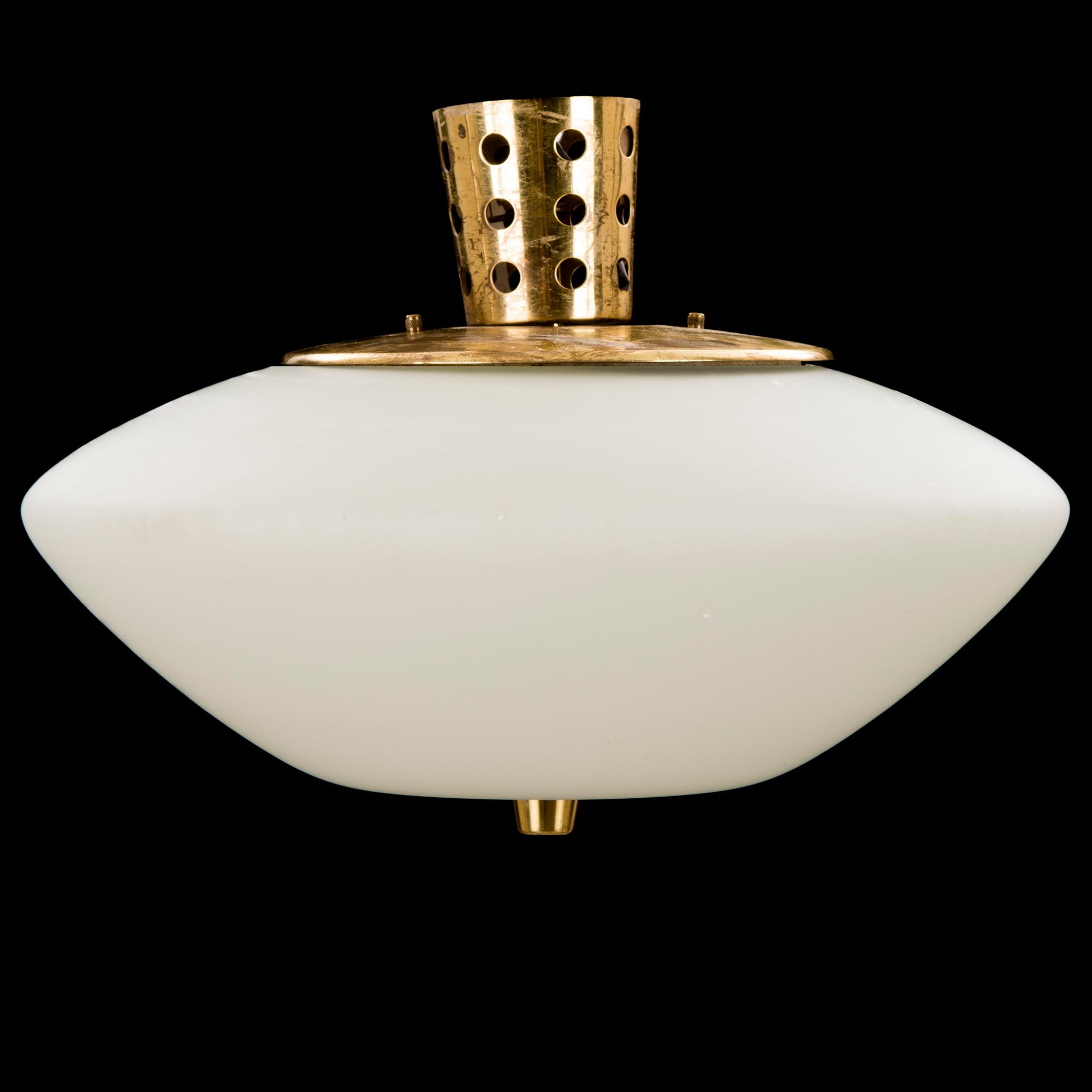 LISA JOHANSSON-PAPE, TAKLAMPA, modell 71-125, Orno, 1960-tal.