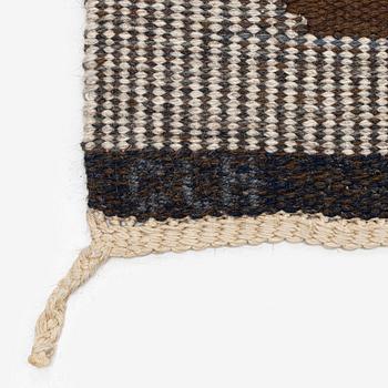 Margareta Grandin-Nettles, a flat weave carpet, c. 305 x 250 cm, signed GLH MG.