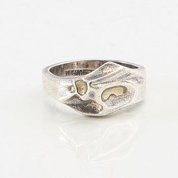 Björn Weckström och Zoltan Popovits, 3 dlr smycken silver för Lapponia.