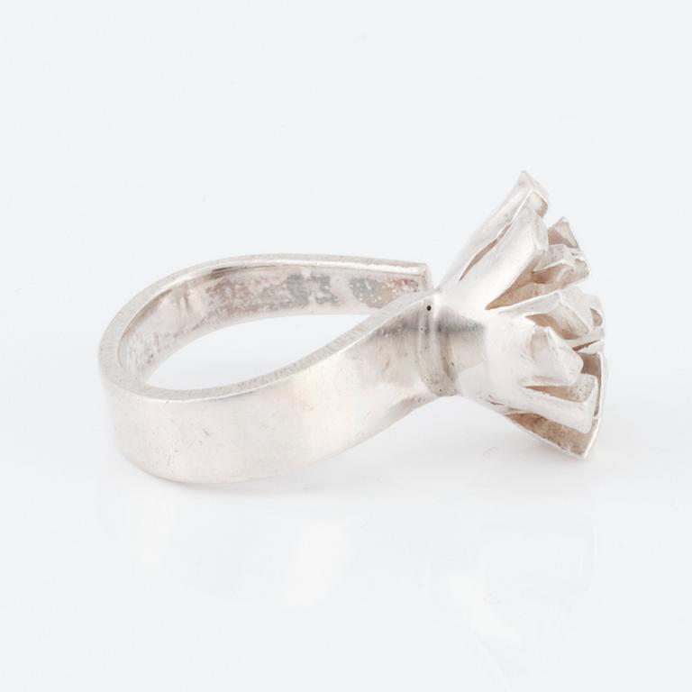 Rey Urban, a sterling silver ring.