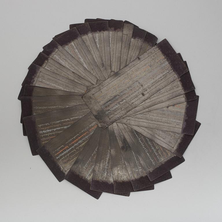 A Buddhist manuscript, 25 pages. Tibet, 18/19th Century.