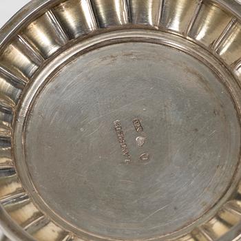 Eleven silver beakers, including marks of K Anderson, CG Hallberg, Eric Löfman for KG Markström, etc.