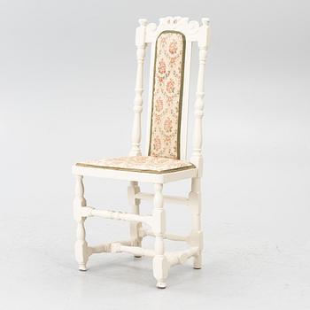 A Baroque chair, first half of the 18th century.