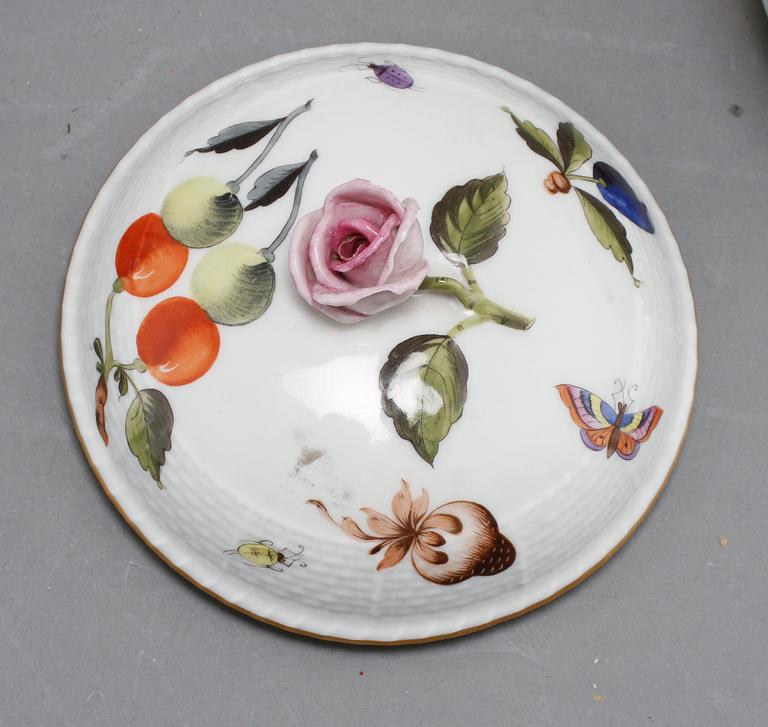 TESERVIS, 27 delar, porslin, Herend, Ungern, 1900-talets andra hälft.