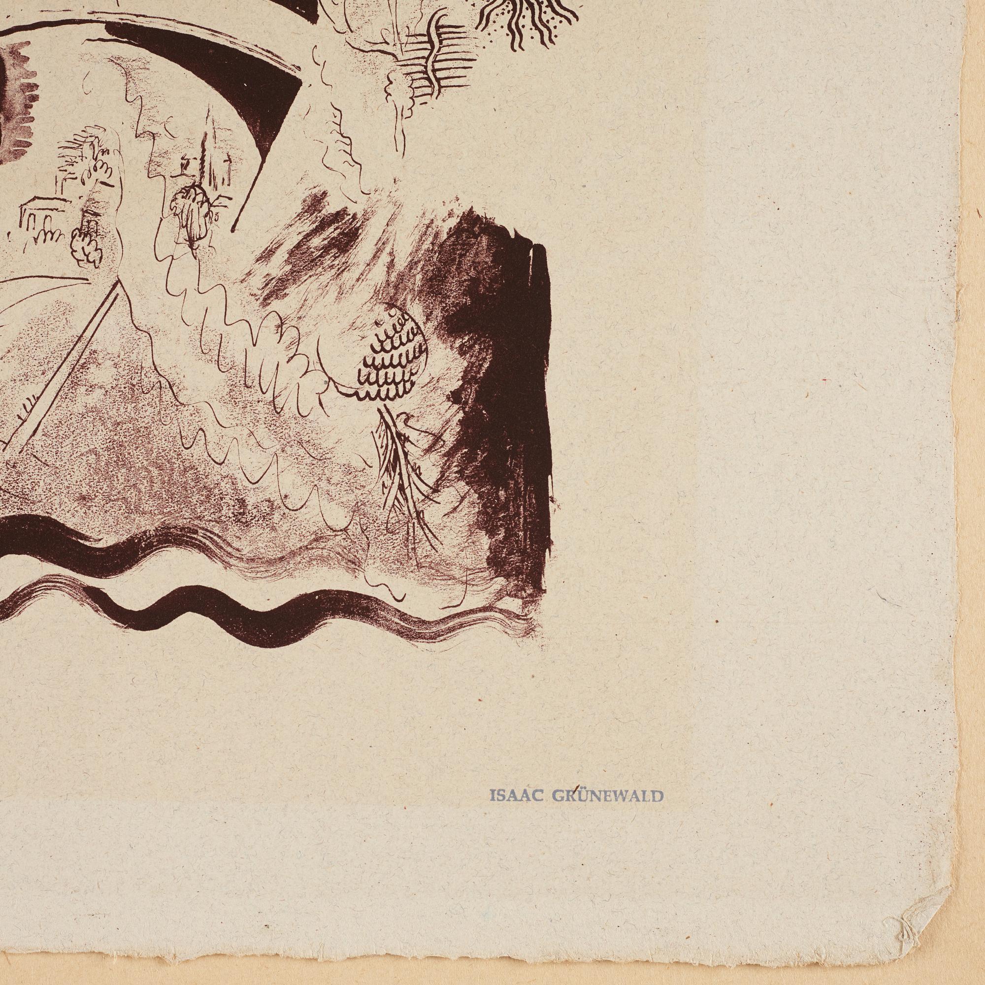 Isaac Grünewald, Composition.