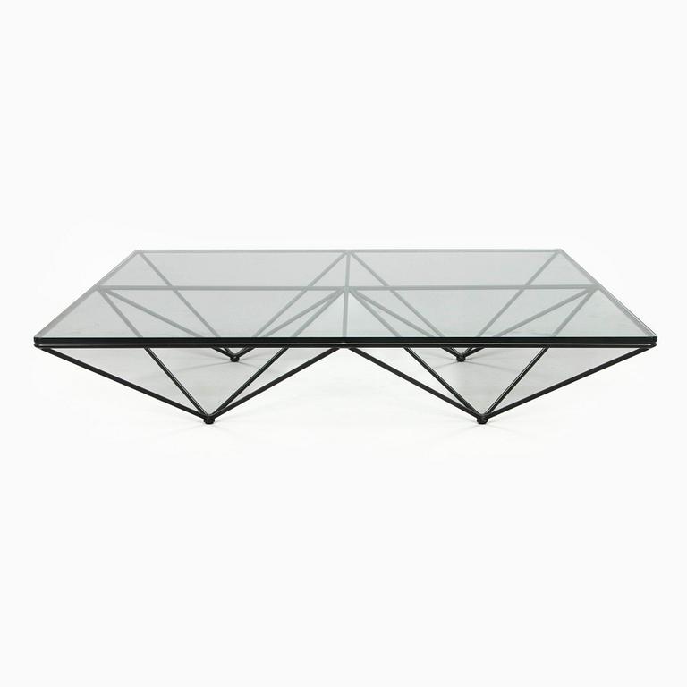 Paolo Piva, Alanda coffee table, B&B Italia, late 20th century.