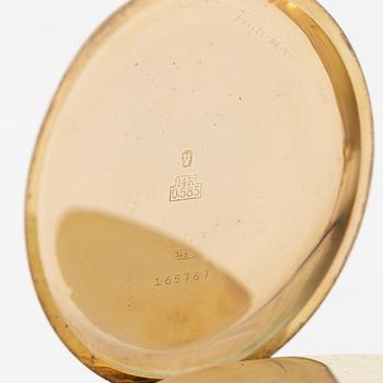 Pocket watch, hunter case, 50.5 mm, “Boliden Guld”, 14K.