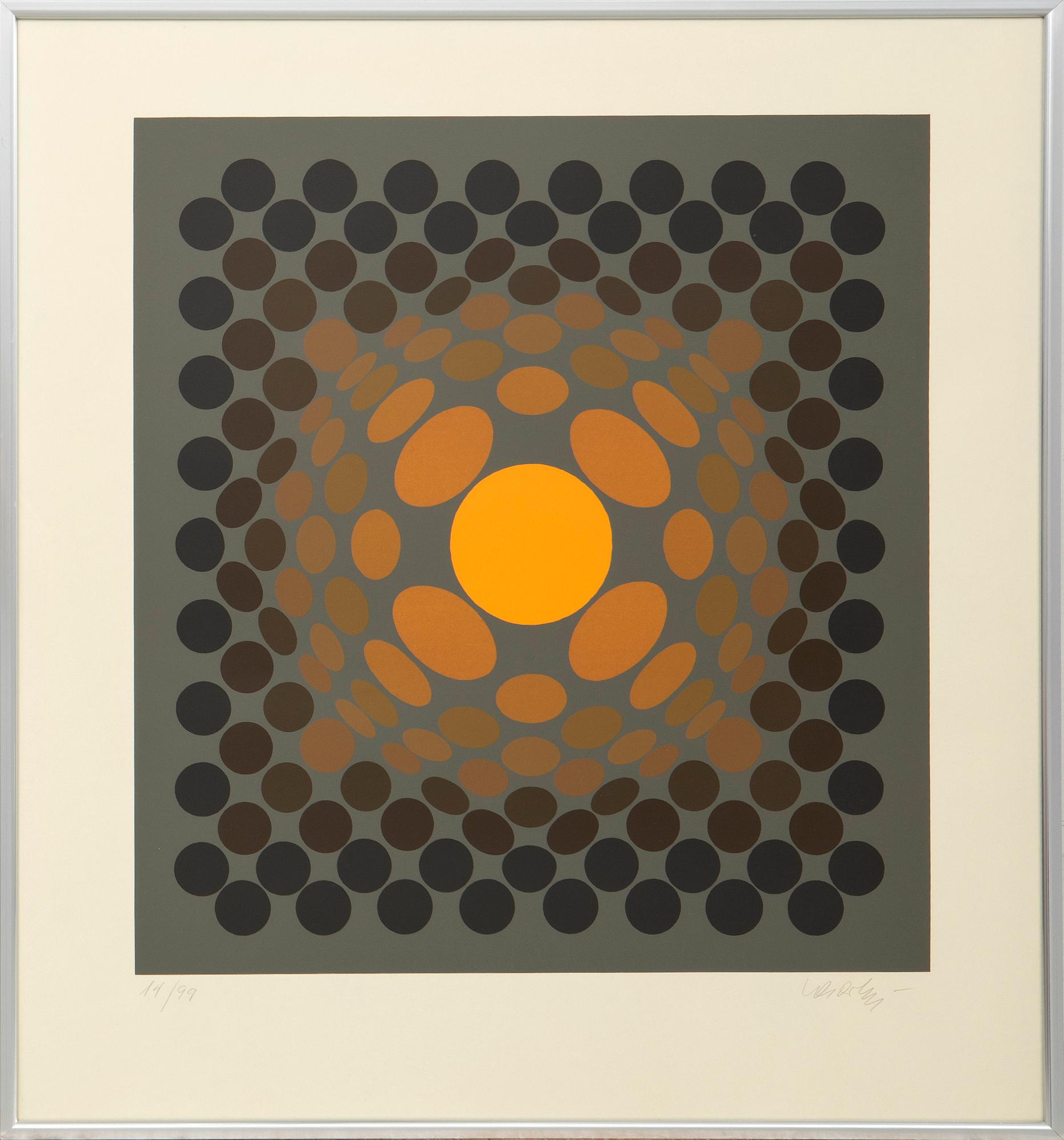Victor Vasarely, Composition.