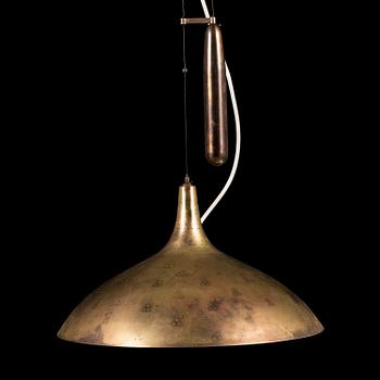 PAAVO TYNELL, a mid-20th century 'A 1965' pendant light for Idman.