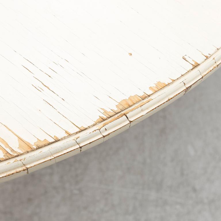 Dining table, Gustavian style, mid-20th century.