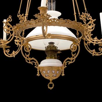 A late 19th century chandelier.