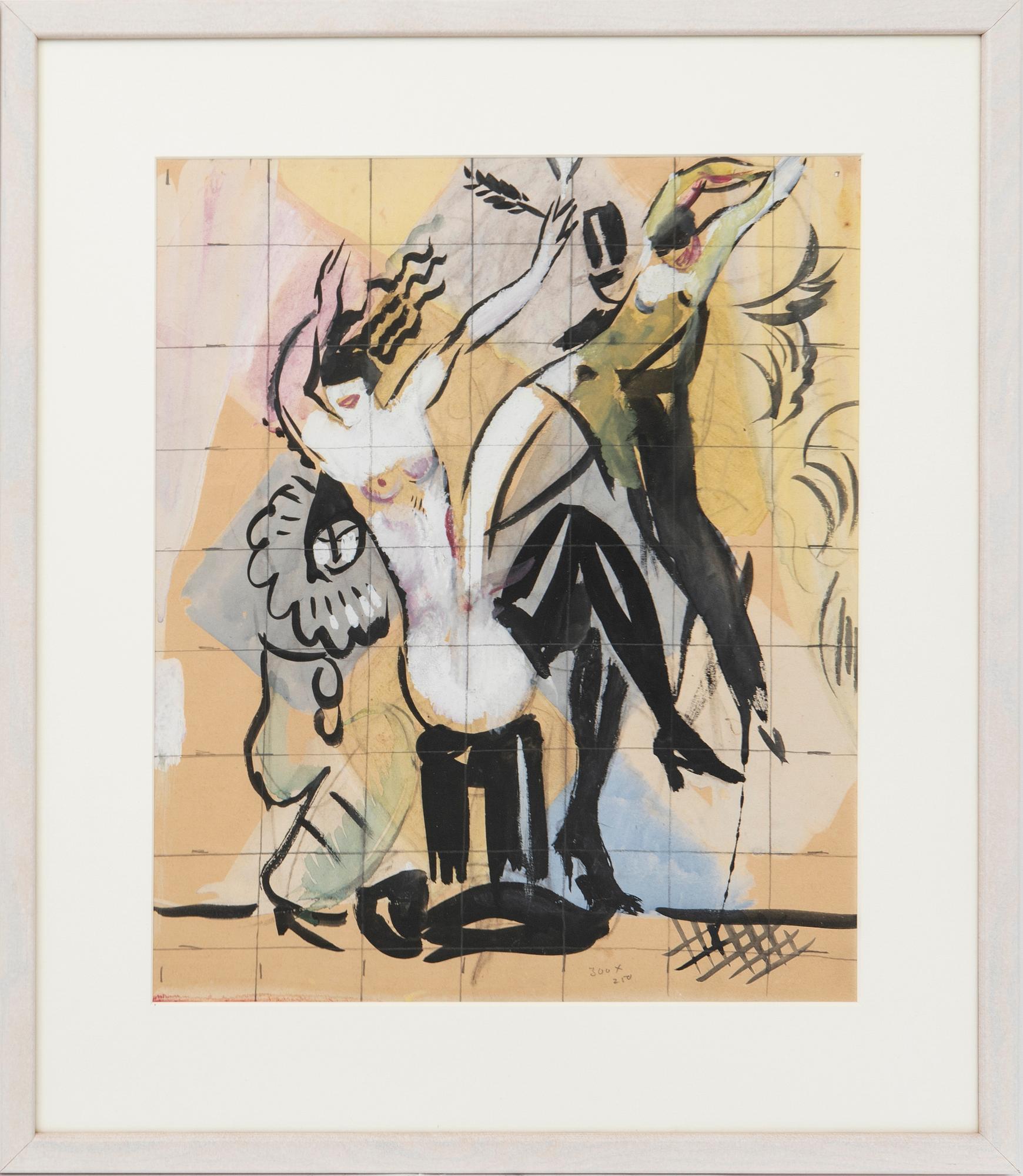 Jules Schyl, possibly, untitled, 2 pcs.