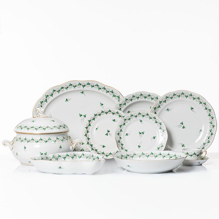 Herend, A 29-piece 'Parsley' dinner service, porcelain, Herend, Hungary.