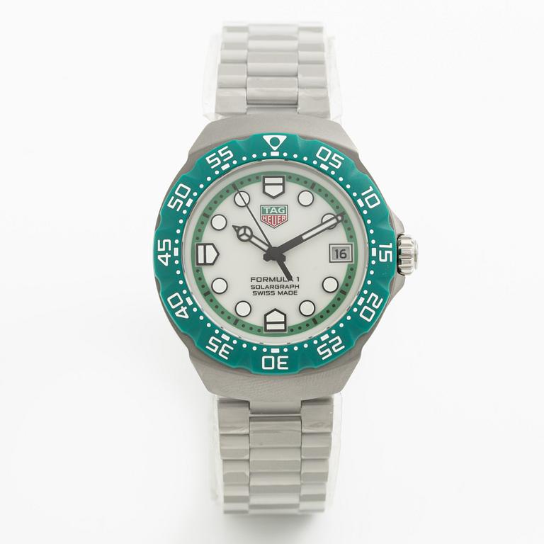 TAG Heuer, Formula 1, Solargraph, Solar Quartz, armbandsur, "Limited Edition", 38 mm.